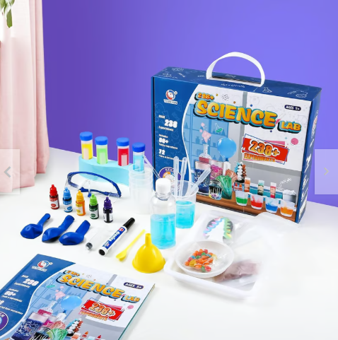 KIT CIENTIFICO PARA NIÑOS - EXPERIMENTOS