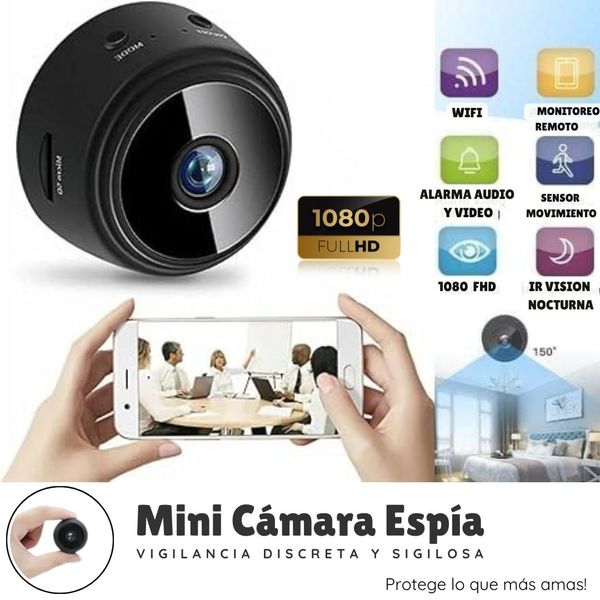 MINI CÁMARA ESPIA DE VIGILANCIA
