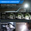 LINTERNA LED SUPER ZOOM 3000M CON POWER BANK