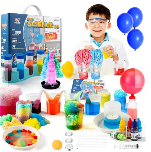 KIT CIENTIFICO PARA NIÑOS - EXPERIMENTOS