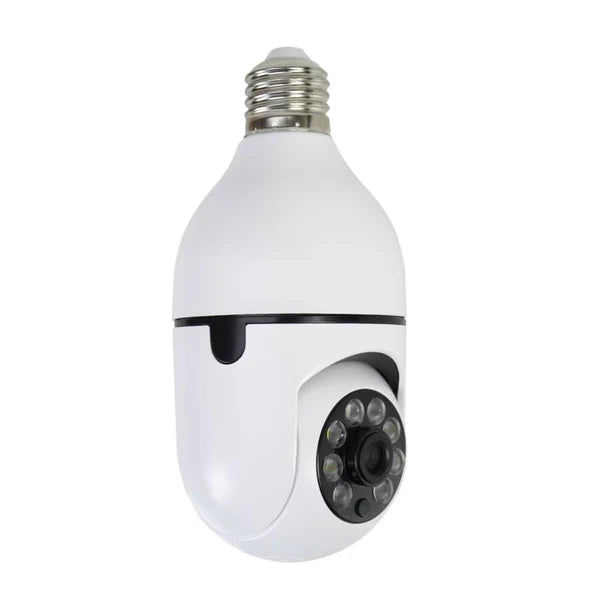 Cámara Seguridad Inteligente 360° Tipo Foco con Visión Nocturna