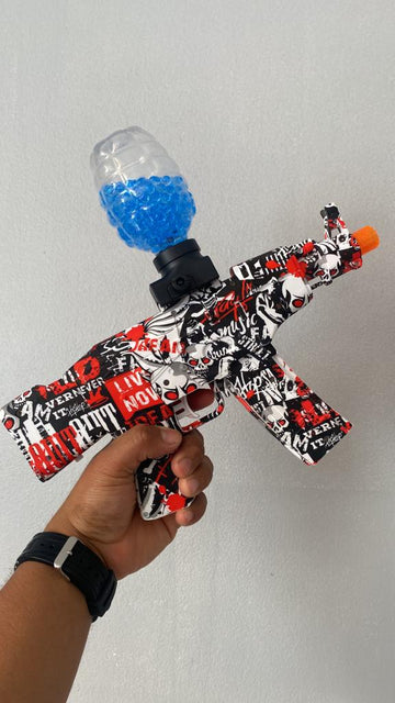 AK47 DE JUGUETE CON BALINES HIDROGEL